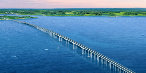 Stahlträgerbrücke