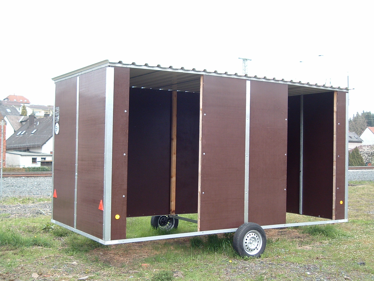 Mobile Weidehütten